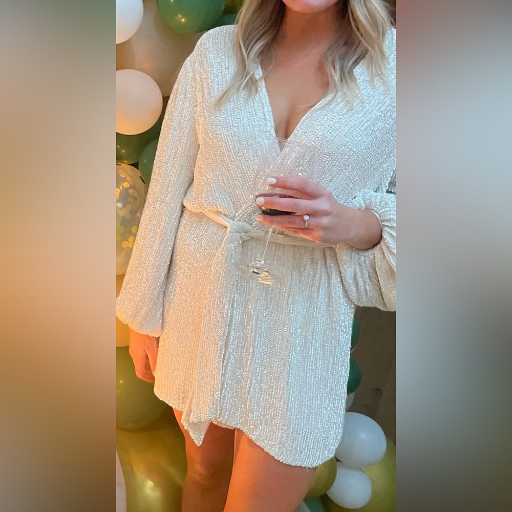 Retrofete Moonglow White Gabrielle Robe